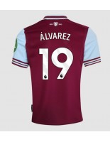 West Ham United Edson Alvarez #19 Hjemmedrakt 2024-25 Korte ermer